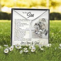 Load image into Gallery viewer, To My Son, Our Little Boy Yesterday, Our Friend Today
