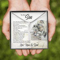 Load image into Gallery viewer, To My Son, Our Little Boy Yesterday, Our Friend Today
