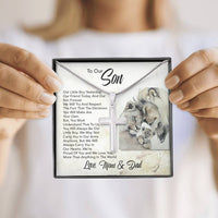 Load image into Gallery viewer, To My Son, Our Little Boy Yesterday, Our Friend Today
