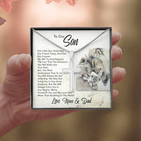 Load image into Gallery viewer, To My Son, Our Little Boy Yesterday, Our Friend Today
