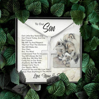 Load image into Gallery viewer, To My Son, Our Little Boy Yesterday, Our Friend Today
