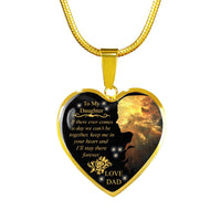 Load image into Gallery viewer, To My Daughter, Keep Me In Your Heart And I&#39;ll Stay There...
