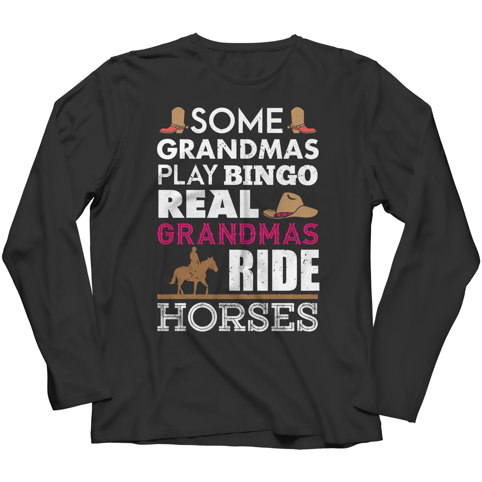 Real Grandmas Ride Horses 1