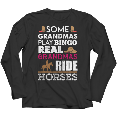 Real Grandmas Ride Horses 1